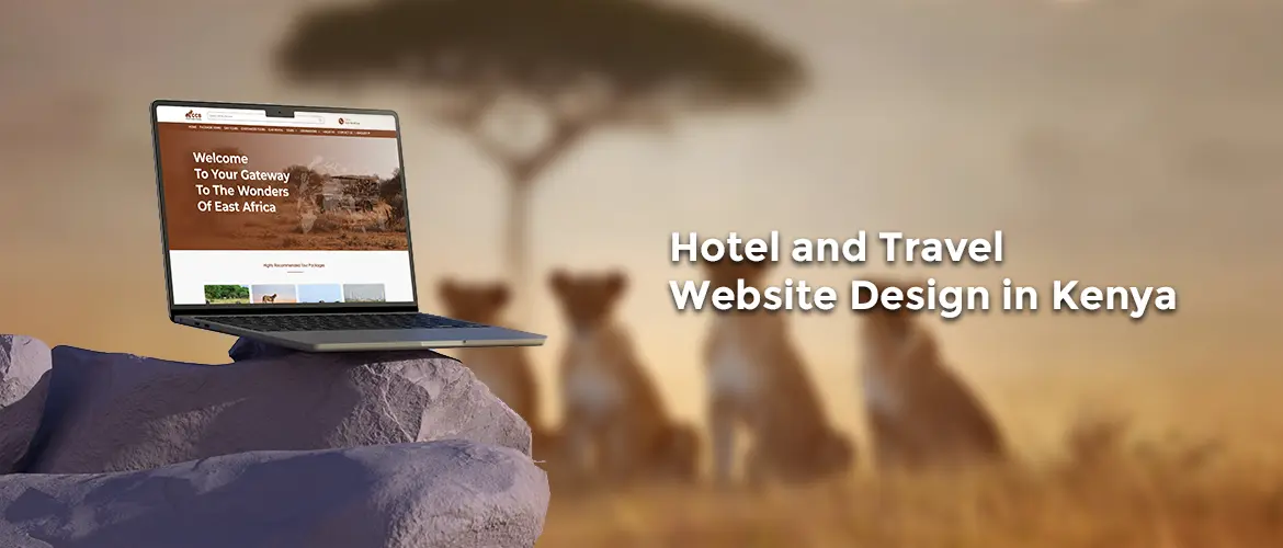 Hotel Tours and Travel website desing in Nairobi kenya