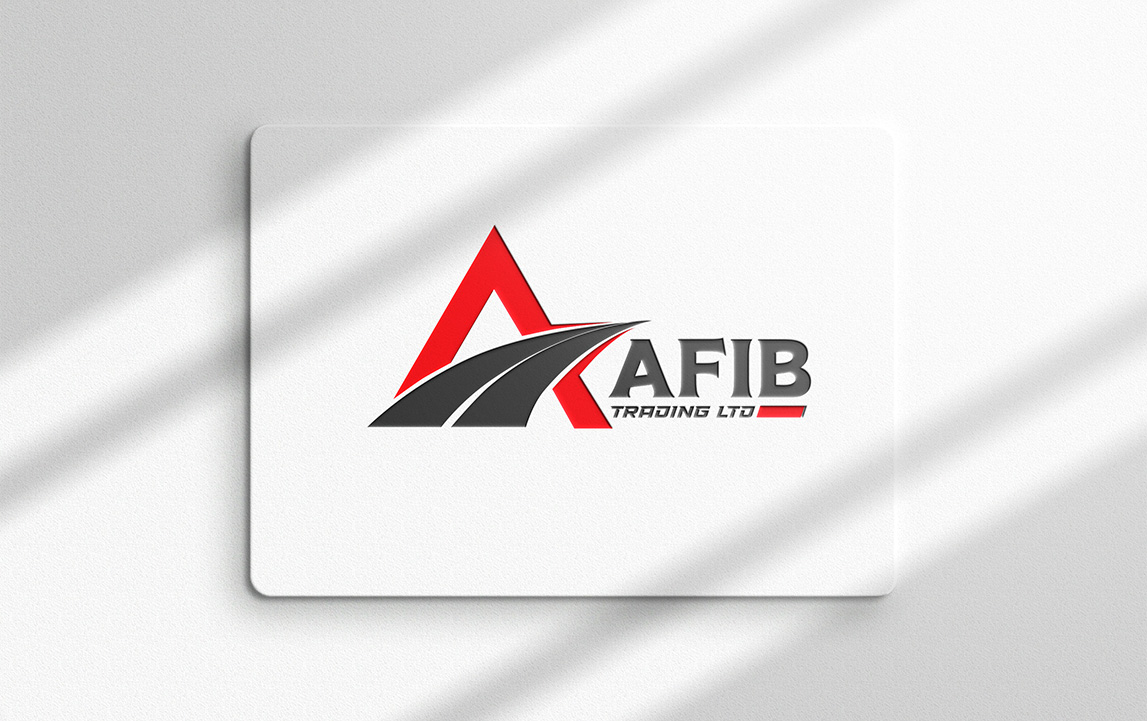 Afib trading limited logo design in kenya