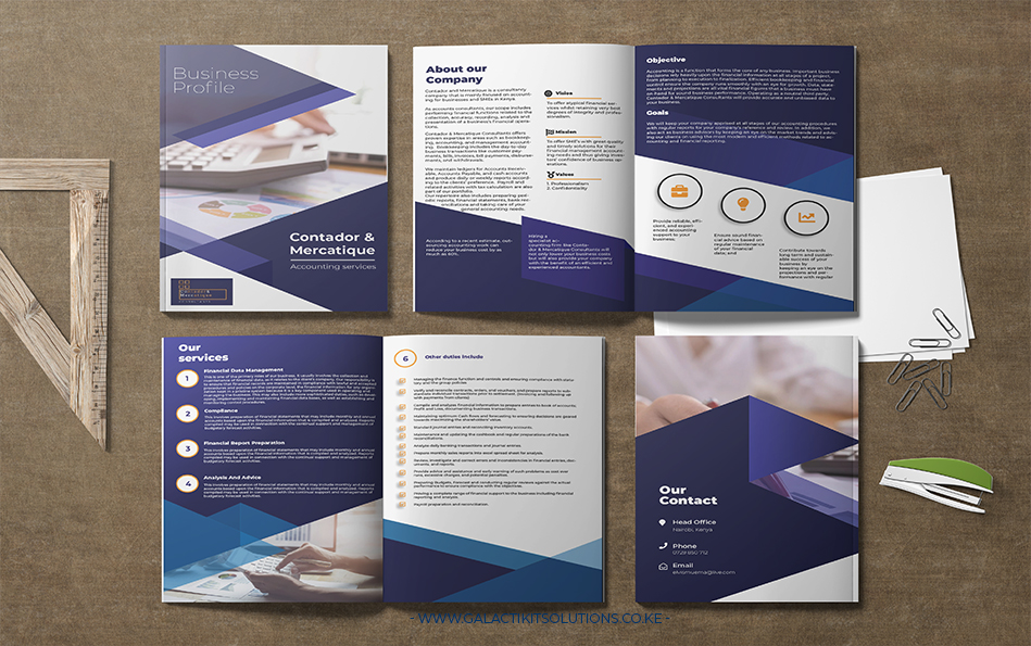 Business Profile Creative Design