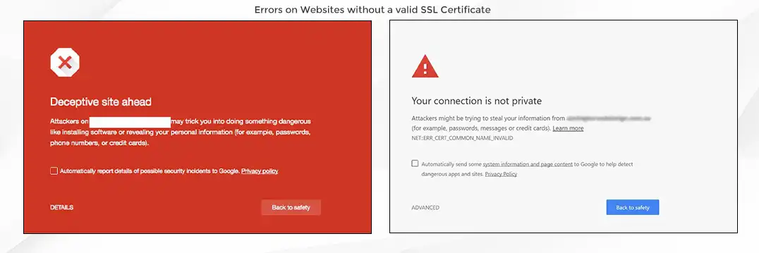Signs a website does not have a valid ssl - SSL Certificates in Kenya