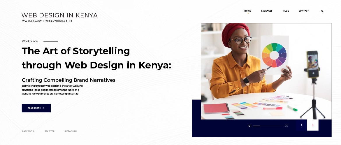 The Art of Storytelling through Web Design in Kenya: Crafting Compelling Brand Narratives. Brand story telling in nairobi kenya. The best website designer in Nairobi Kenya