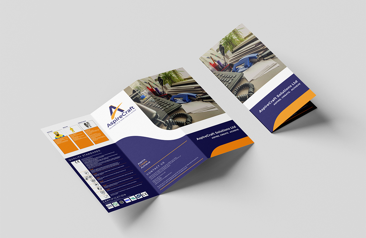 Aspirecraft Limited Brochure design in Kenya