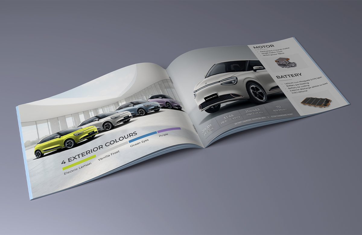 EpureRides eCitie electric car Brochure design in Kenya