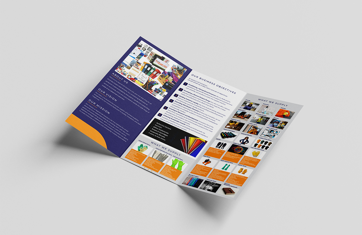 Aspirecraft Limited Brochure design in Kenya
