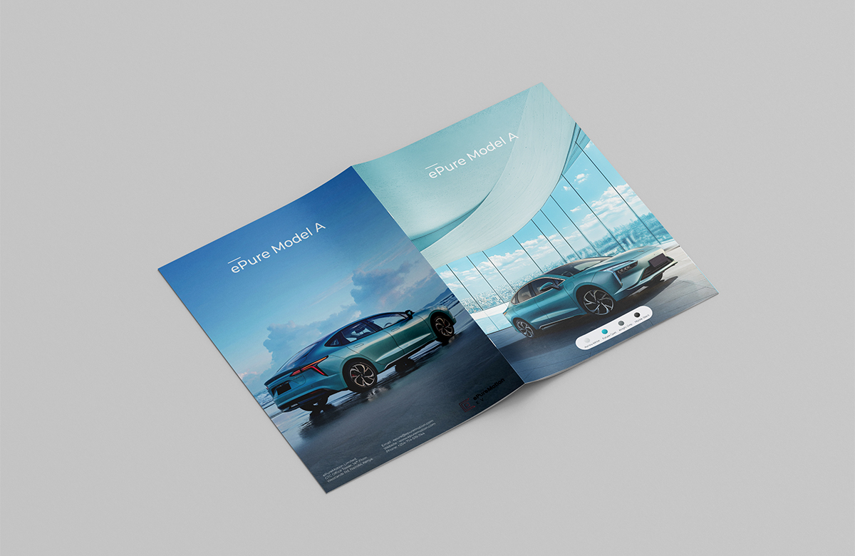 ePureRides Model A Brochure design in Kenya