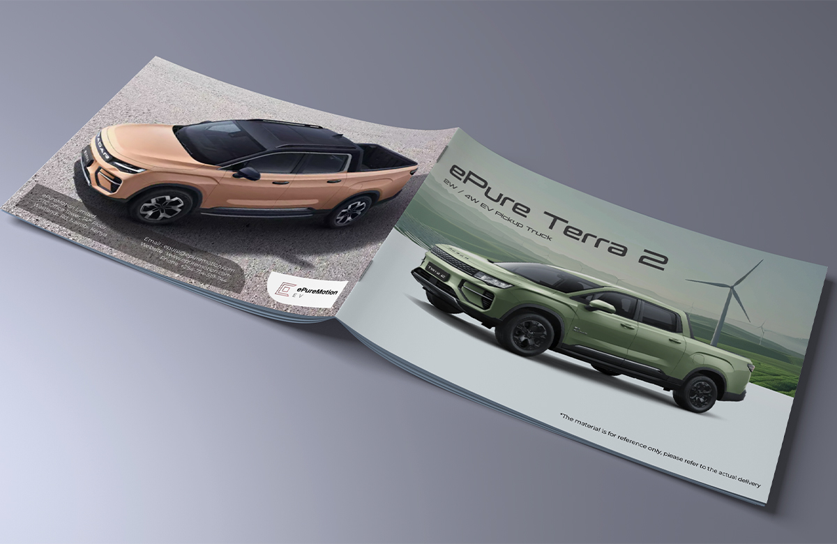 epurerides Terra 2 Truck Brochure design in Kenya
