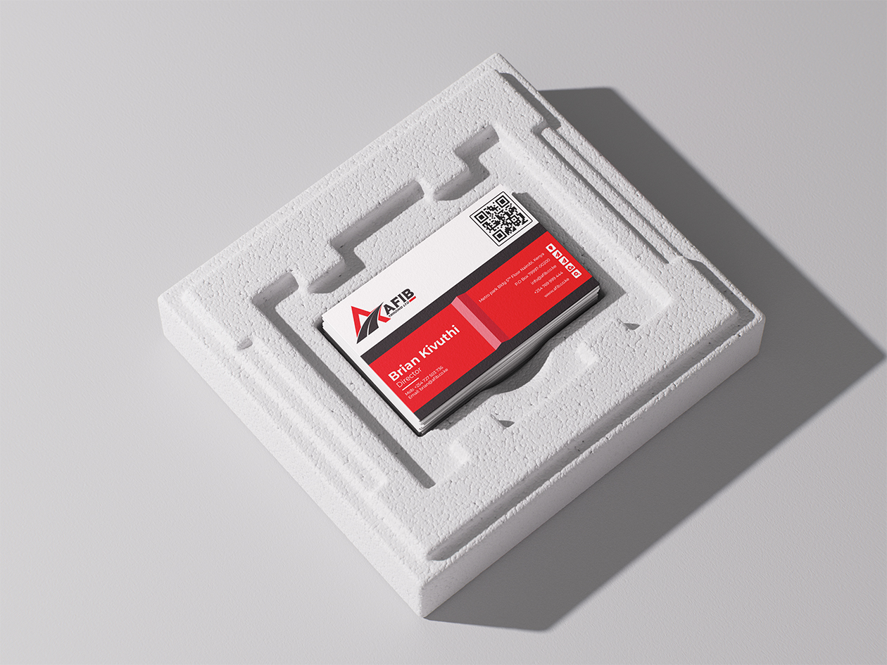 AFIB Business Card Design in Kenya