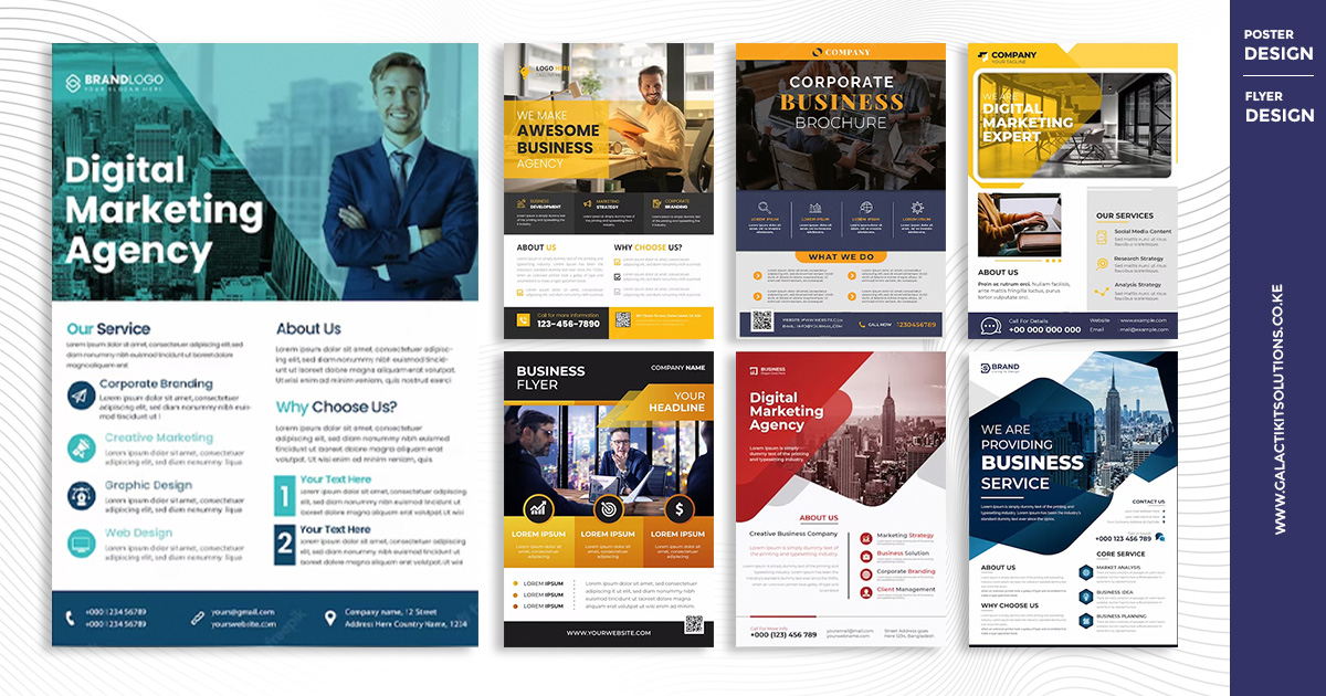 Flyer / Poster Design and Price in Kenya GalactiK IT Solutions