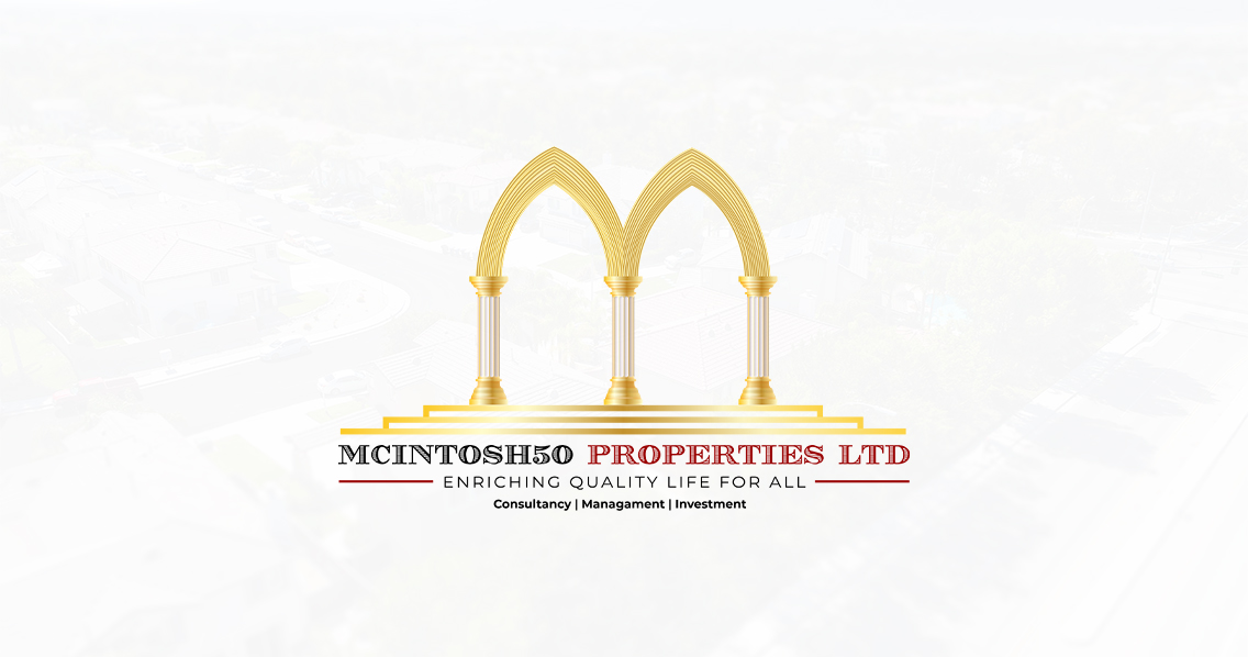 MCintosh 50 Properties Limmited Logo design in Nairobi Kenya