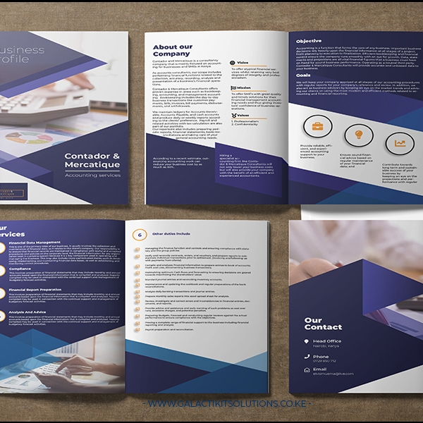 Business Profile Creative Design